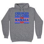 Patriotic Childless Cat Ladies for Kamala Hoodie