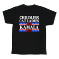 Patriotic Childless Cat Ladies for Kamala Kids Tee