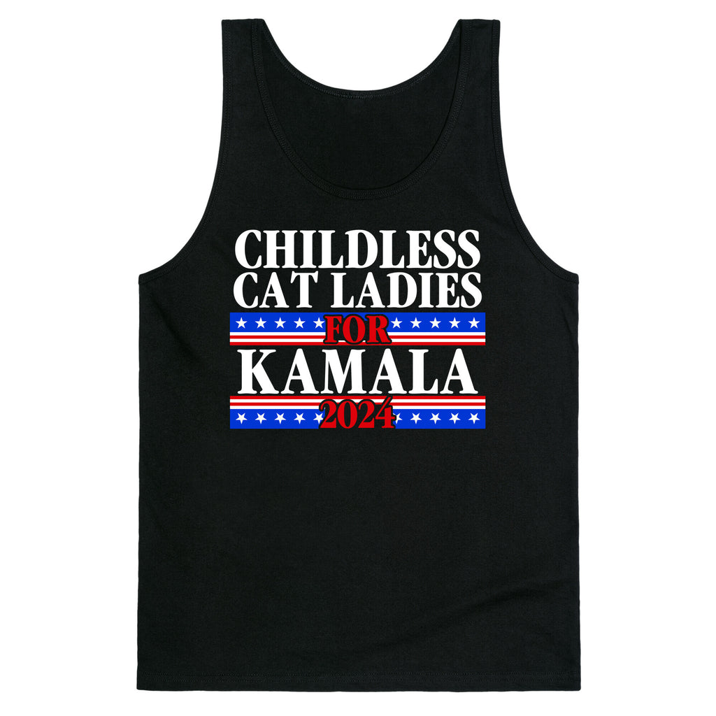 Patriotic Childless Cat Ladies for Kamala Tank Top