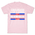 Patriotic Childless Cat Ladies for Kamala T-Shirt