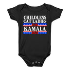 Patriotic Childless Cat Ladies for Kamala Baby One-Piece