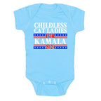 Patriotic Childless Cat Ladies for Kamala Baby One-Piece