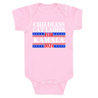 Patriotic Childless Cat Ladies for Kamala Baby One-Piece