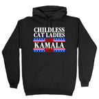 Patriotic Childless Cat Ladies for Kamala Hoodie