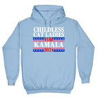 Patriotic Childless Cat Ladies for Kamala Hoodie