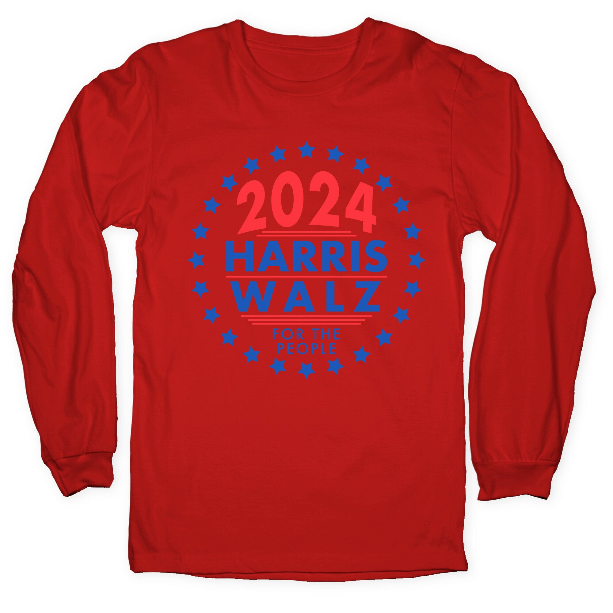 2024 Harris Walz For The People Longsleeve Tee