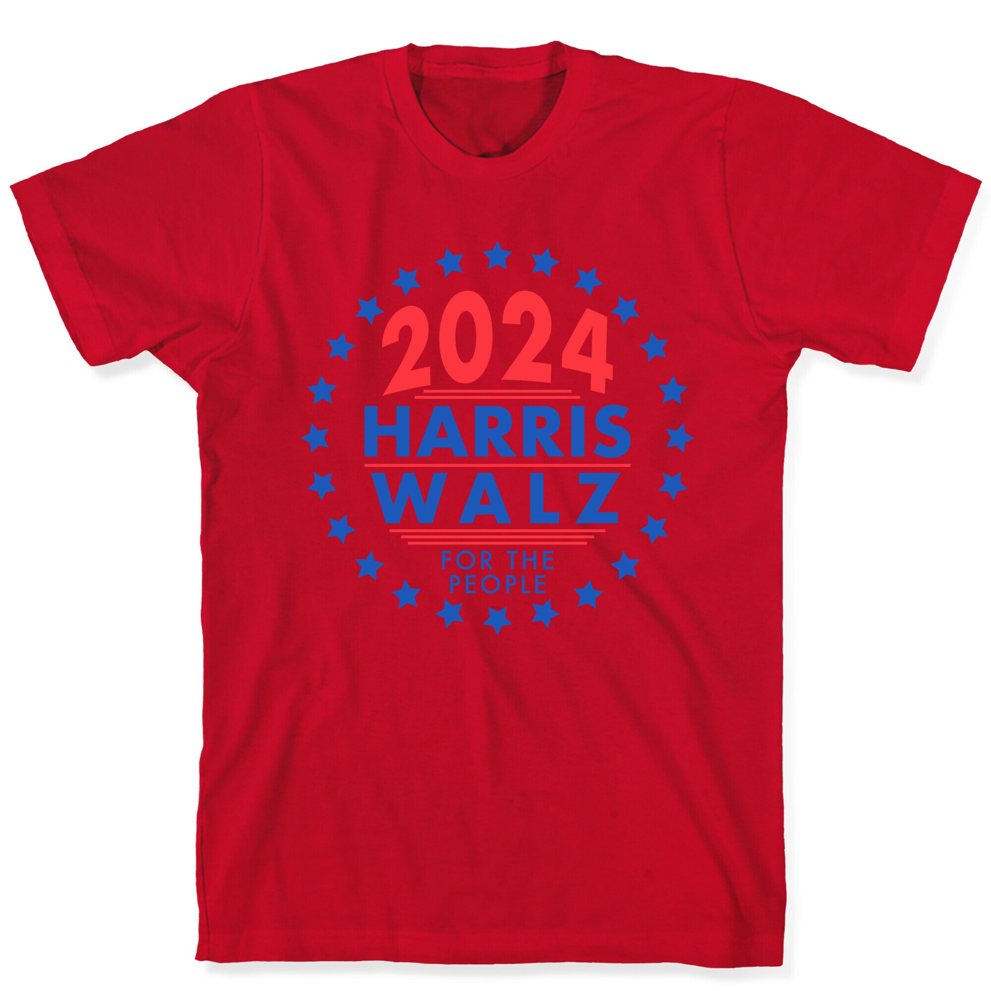 2024 Harris Walz For The People T-Shirt