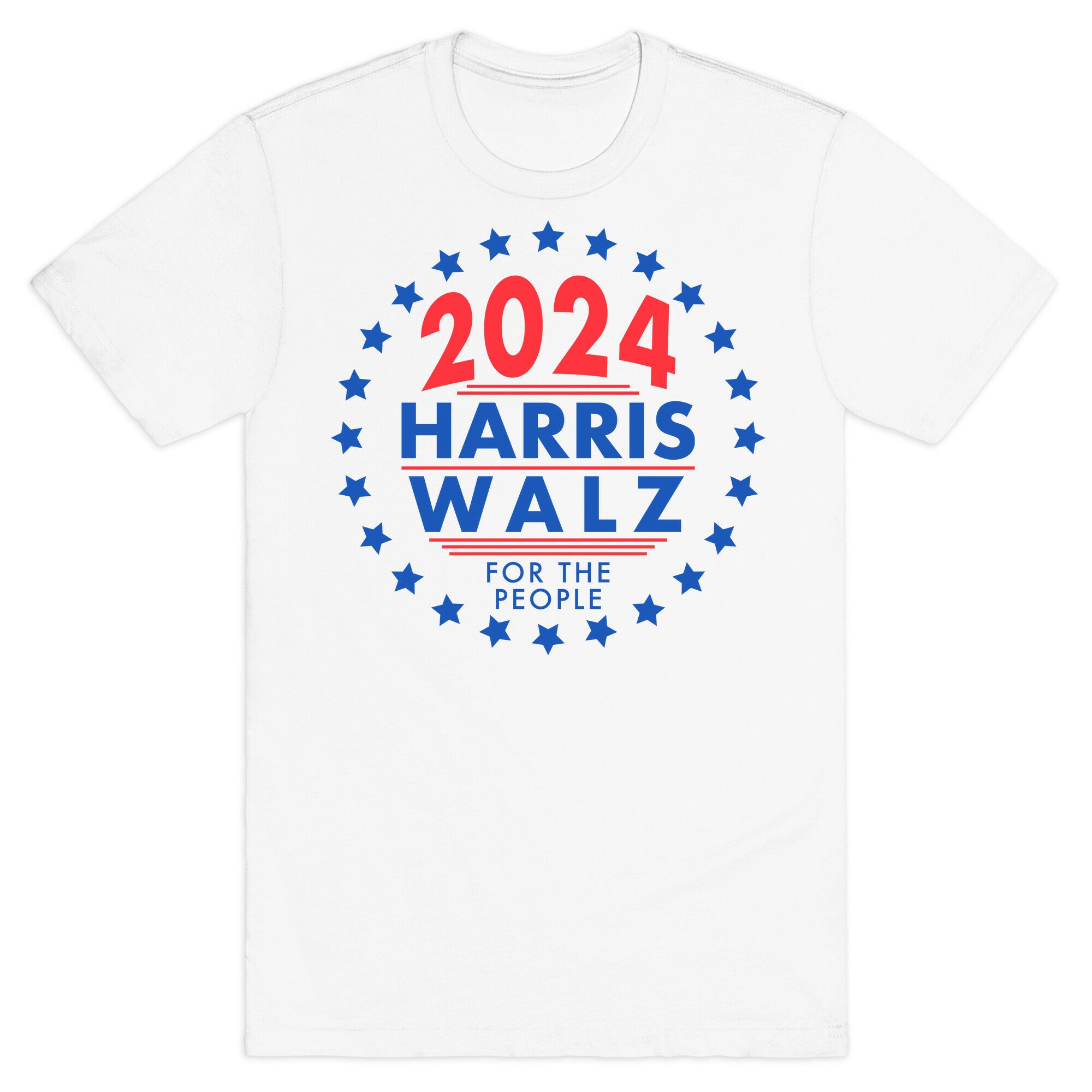 2024 Harris Walz For The People T-Shirt