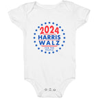 2024 Harris Walz For The People Baby One-Piece