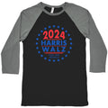 2024 Harris Walz For The People Baseball Tee