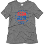 2024 Harris Walz For The People Womens Triblend Tee