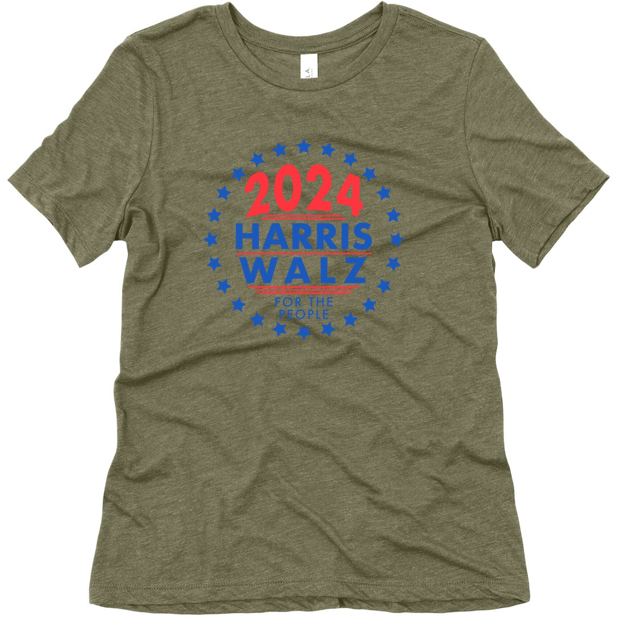 2024 Harris Walz For The People Womens Triblend Tee