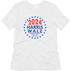 2024 Harris Walz For The People Womens Triblend Tee