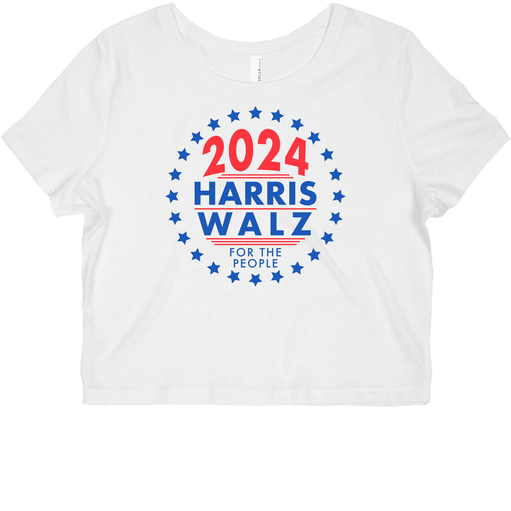 2024 Harris Walz For The People Graphic Baby Tee