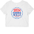 2024 Harris Walz For The People Graphic Baby Tee