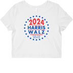 2024 Harris Walz For The People Graphic Baby Tee