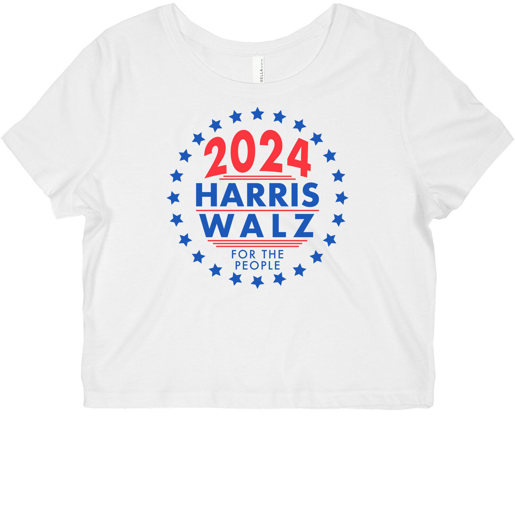 2024 Harris Walz For The People Graphic Baby Tee