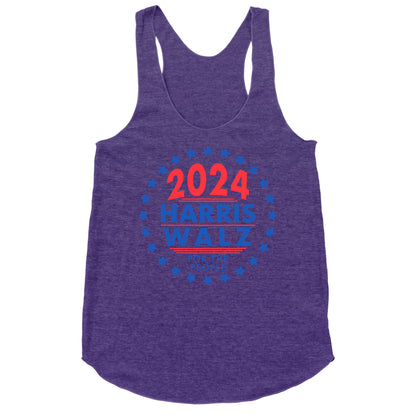 2024 Harris Walz For The People Racerback Tank