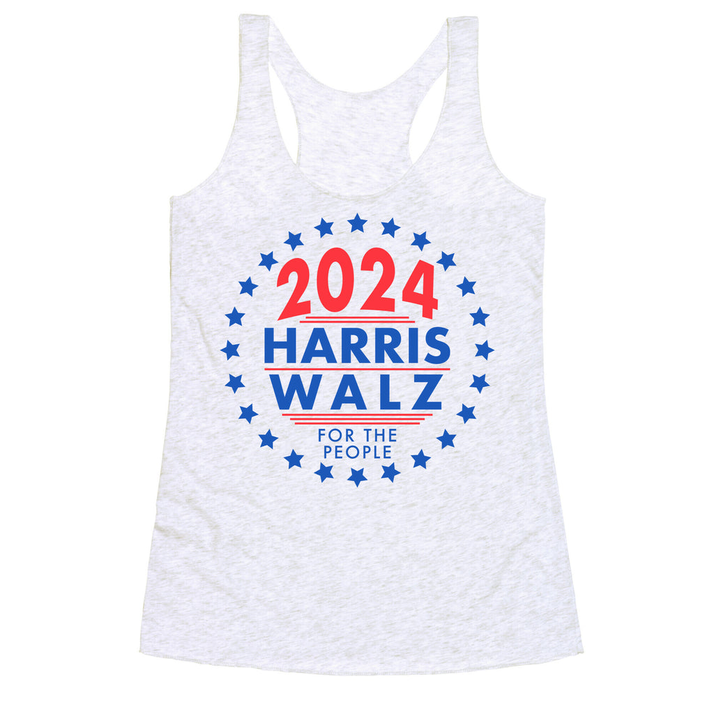 2024 Harris Walz For The People Racerback Tank