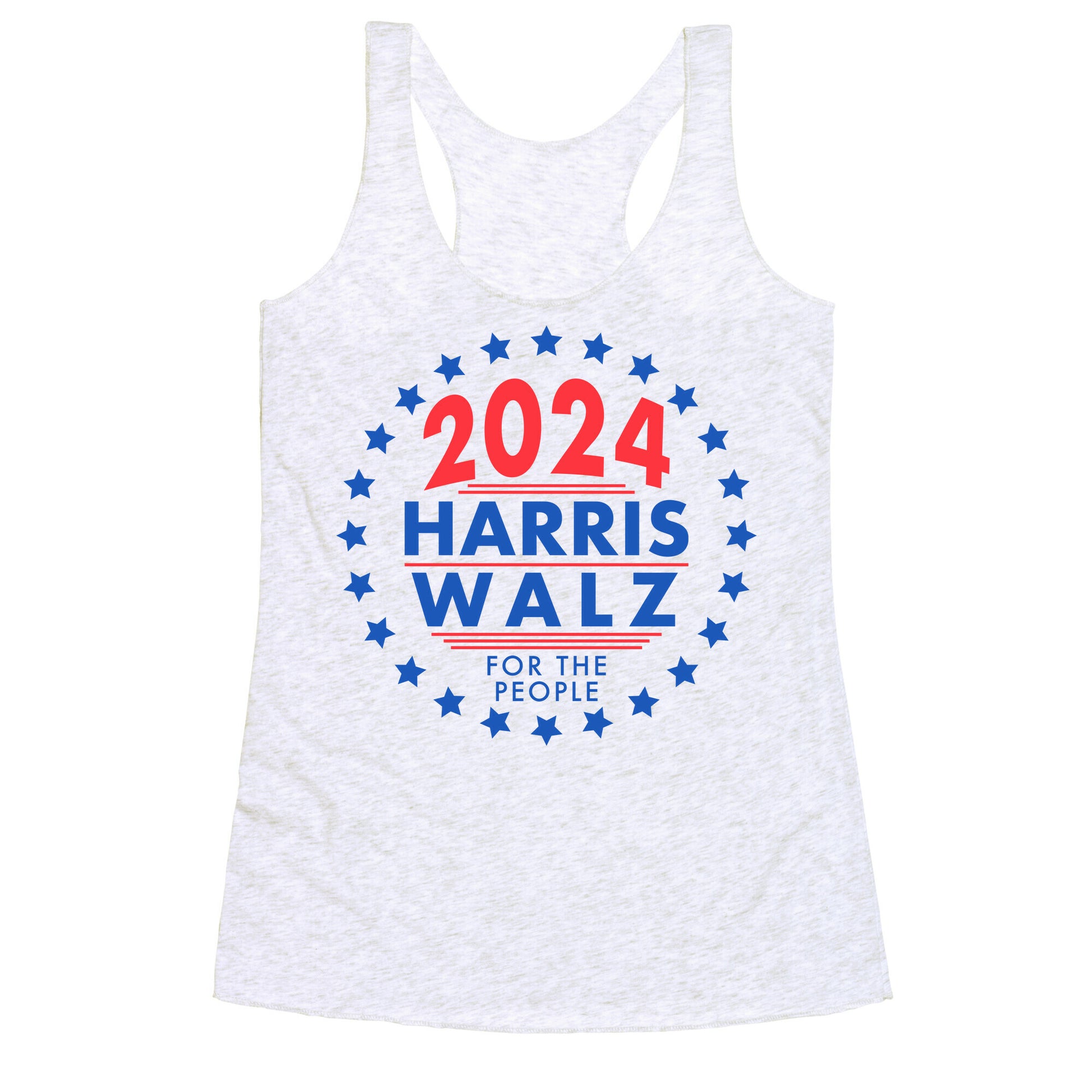 2024 Harris Walz For The People Racerback Tank