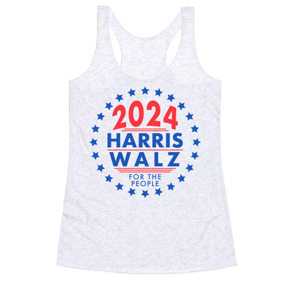 2024 Harris Walz For The People Racerback Tank