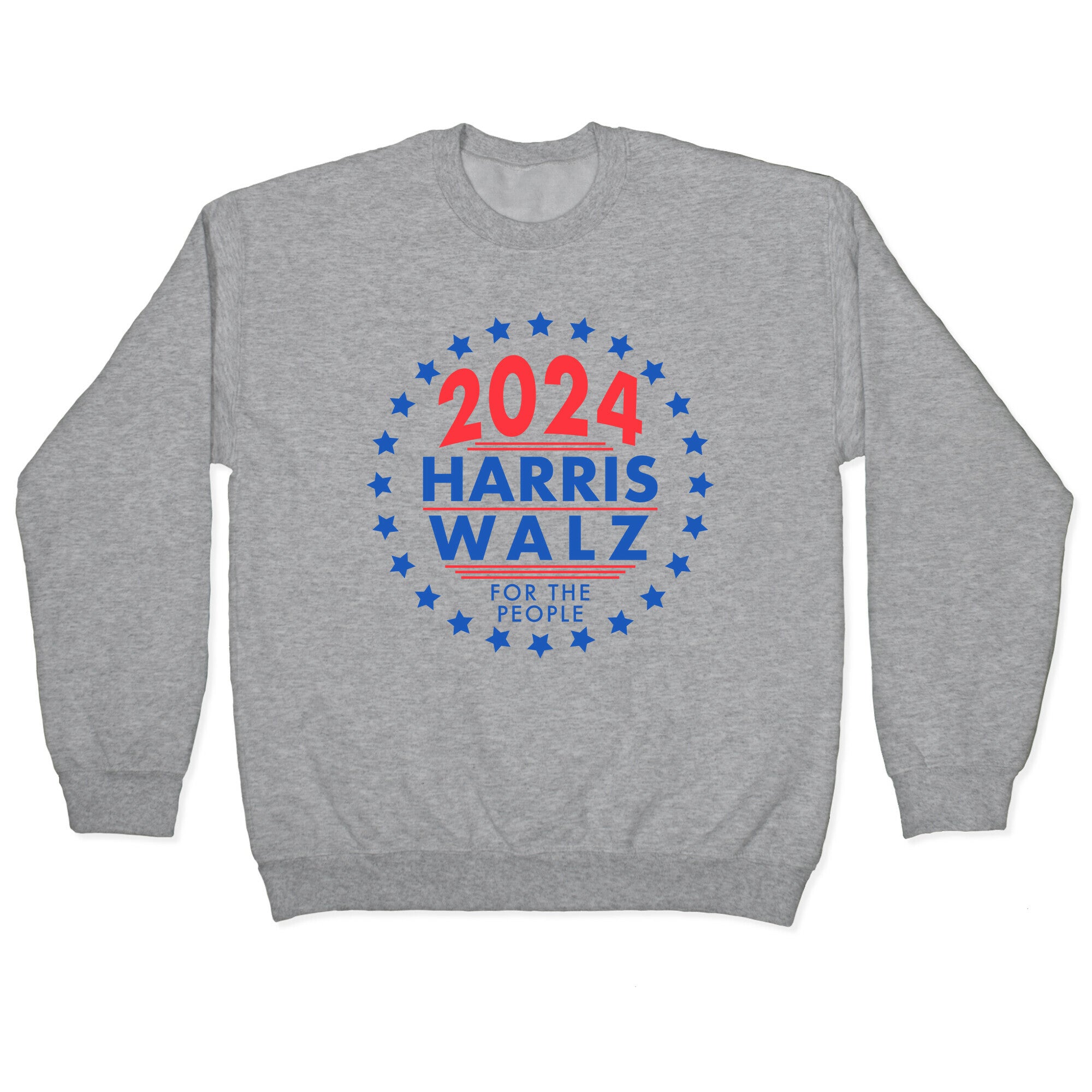 2024 Harris Walz For The People Crewneck Sweatshirt
