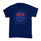 2024 Harris Walz For The People Kids Tee