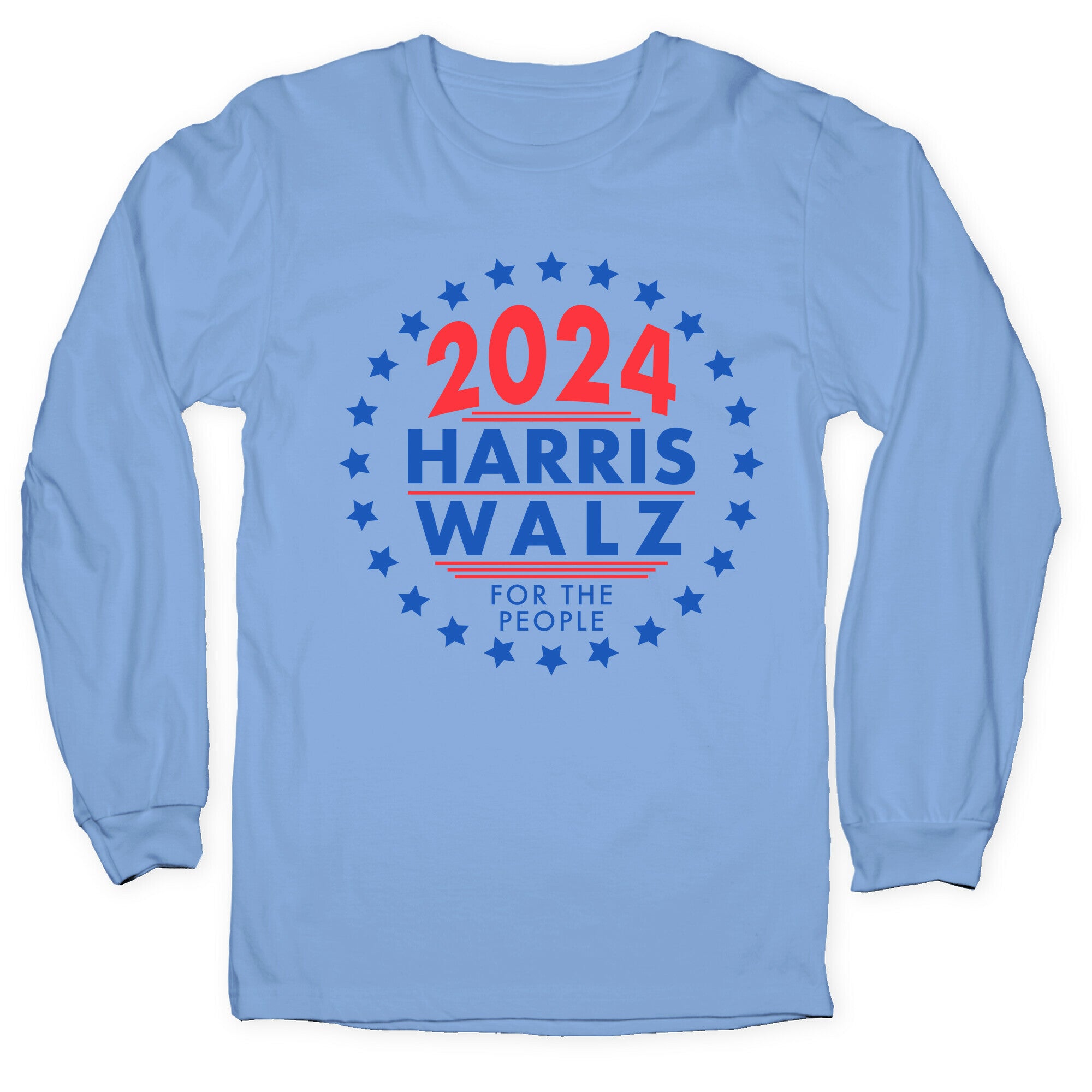 2024 Harris Walz For The People Longsleeve Tee