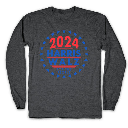 2024 Harris Walz For The People Longsleeve Tee
