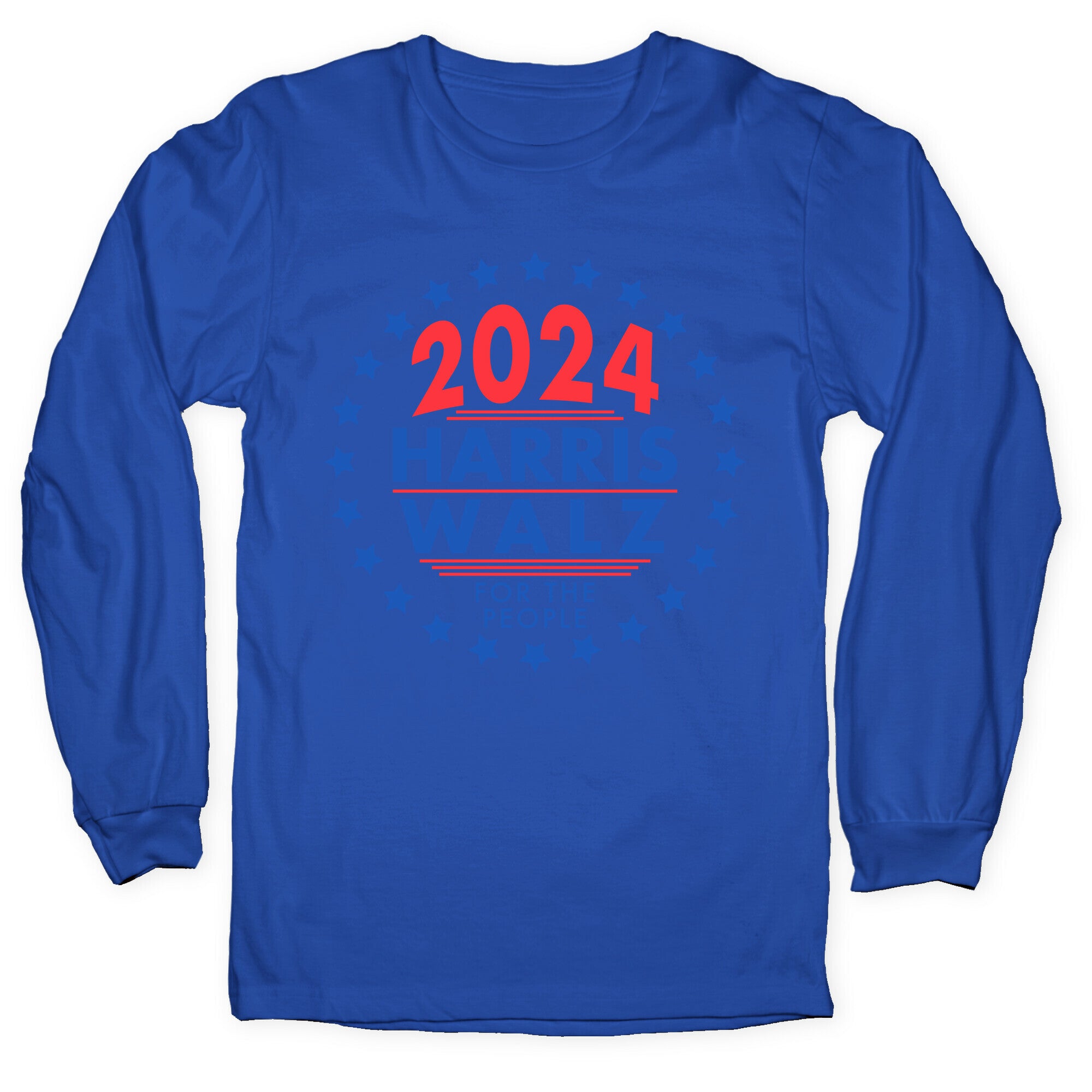 2024 Harris Walz For The People Longsleeve Tee
