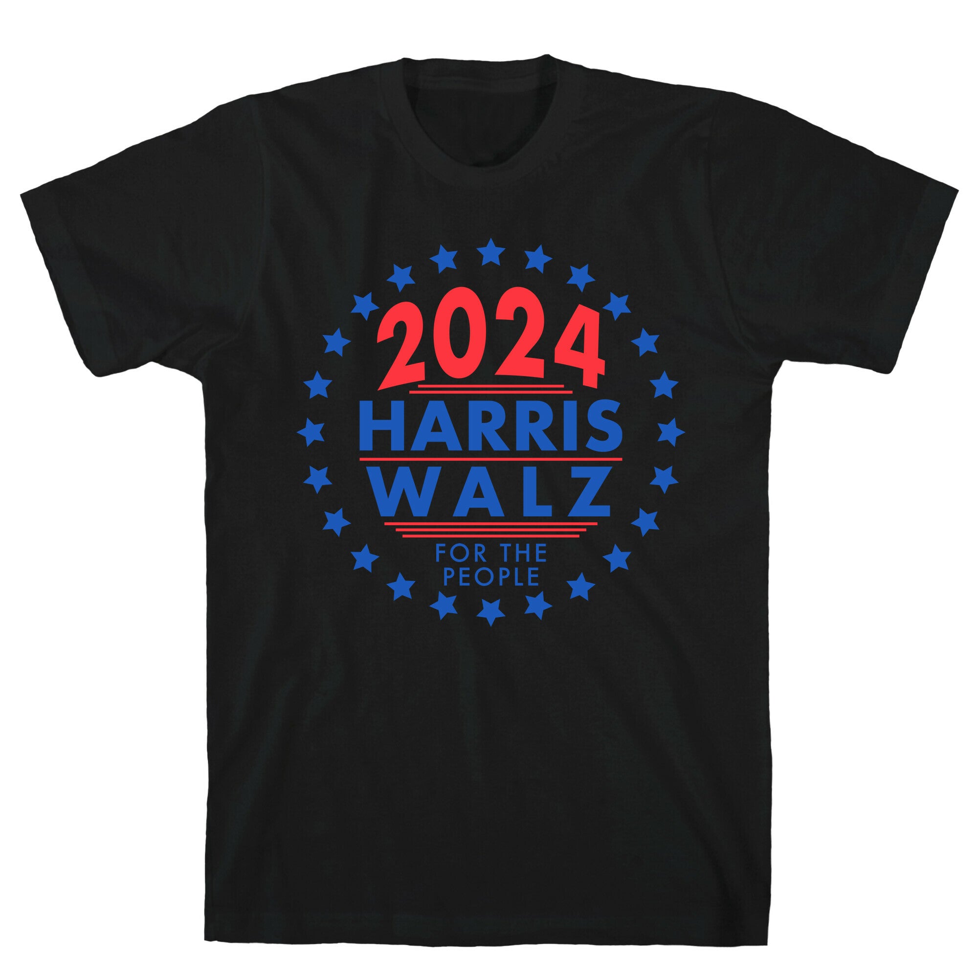 2024 Harris Walz For The People T-Shirt