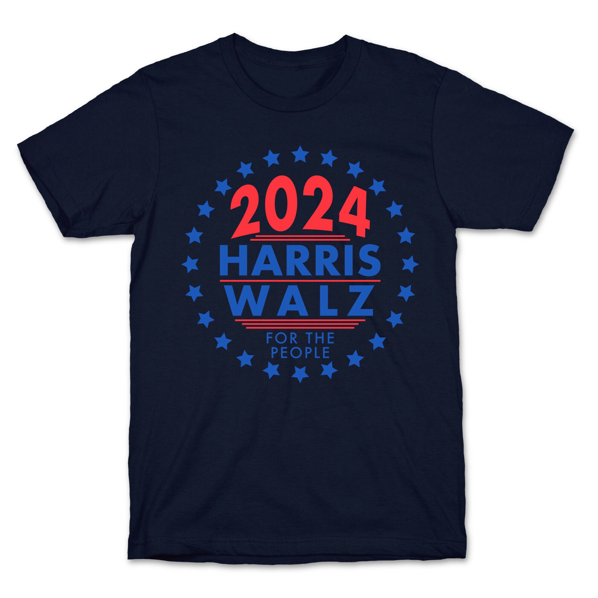 2024 Harris Walz For The People T-Shirt