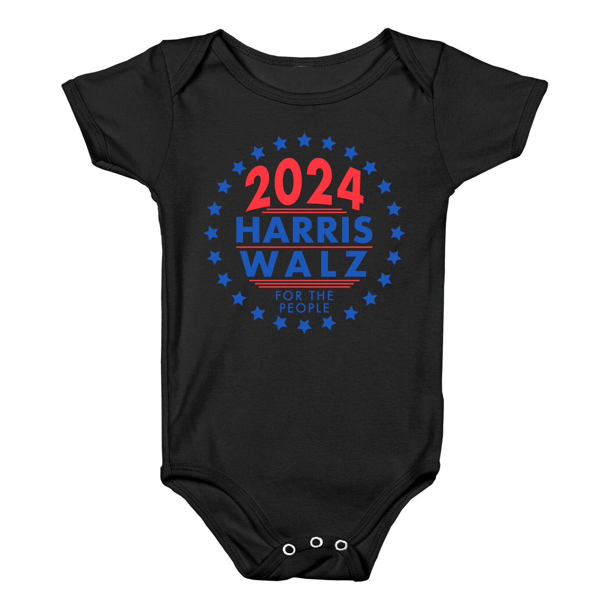 2024 Harris Walz For The People Baby One-Piece