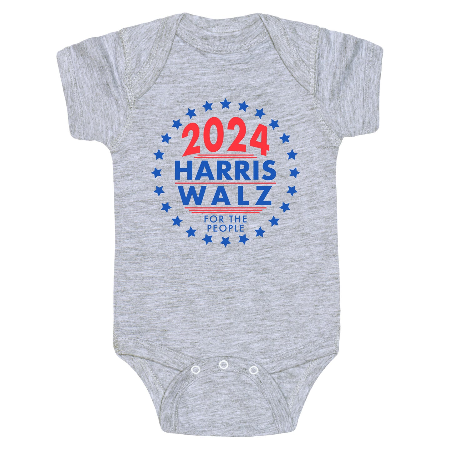2024 Harris Walz For The People Baby One-Piece