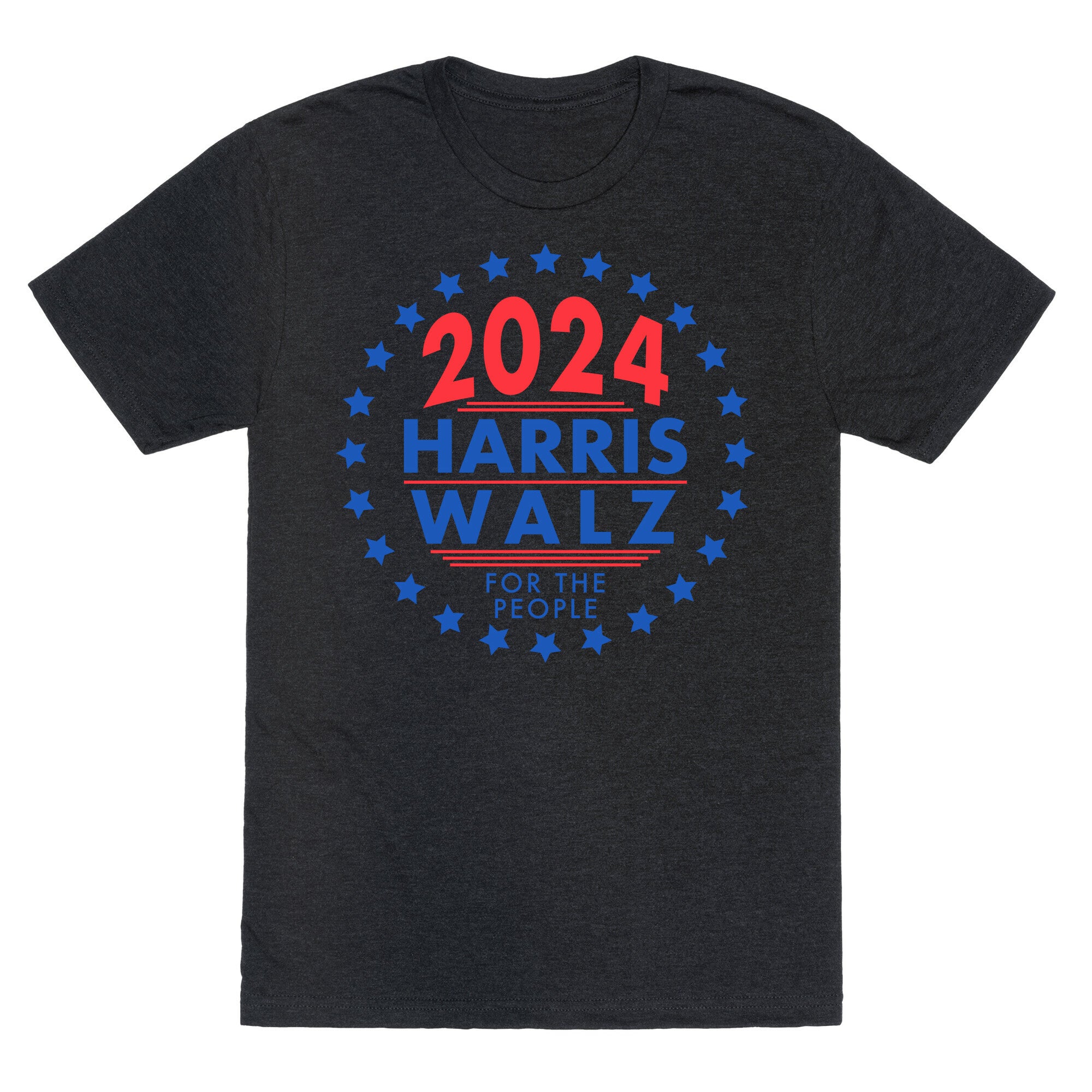 2024 Harris Walz For The People Unisex Triblend Tee