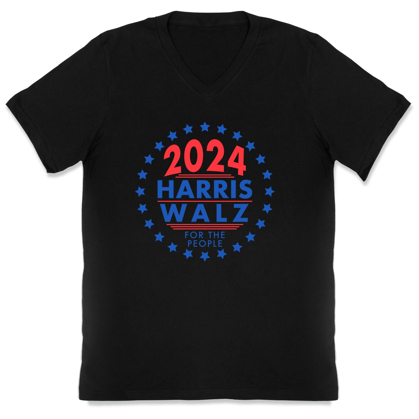 2024 Harris Walz For The People V-Neck