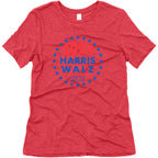 2024 Harris Walz For The People Womens Triblend Tee
