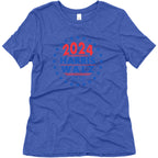 2024 Harris Walz For The People Womens Triblend Tee