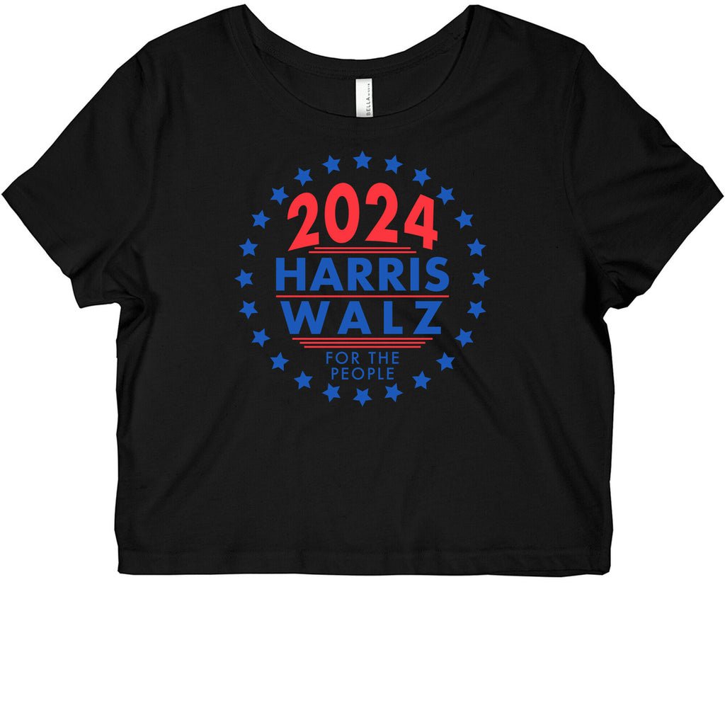 2024 Harris Walz For The People Graphic Baby Tee