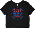 2024 Harris Walz For The People Graphic Baby Tee