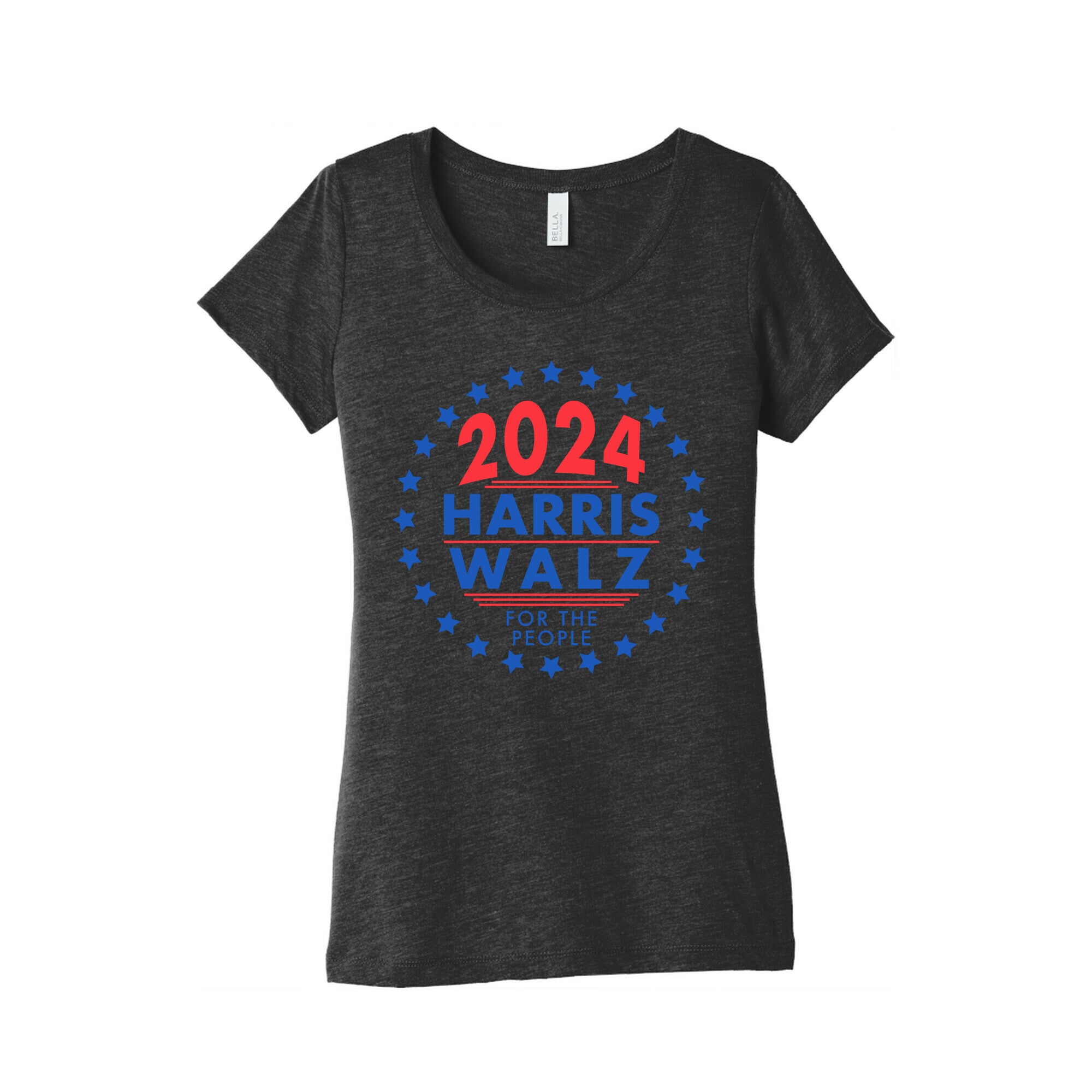 2024 Harris Walz For The People Womens Triblend Tee