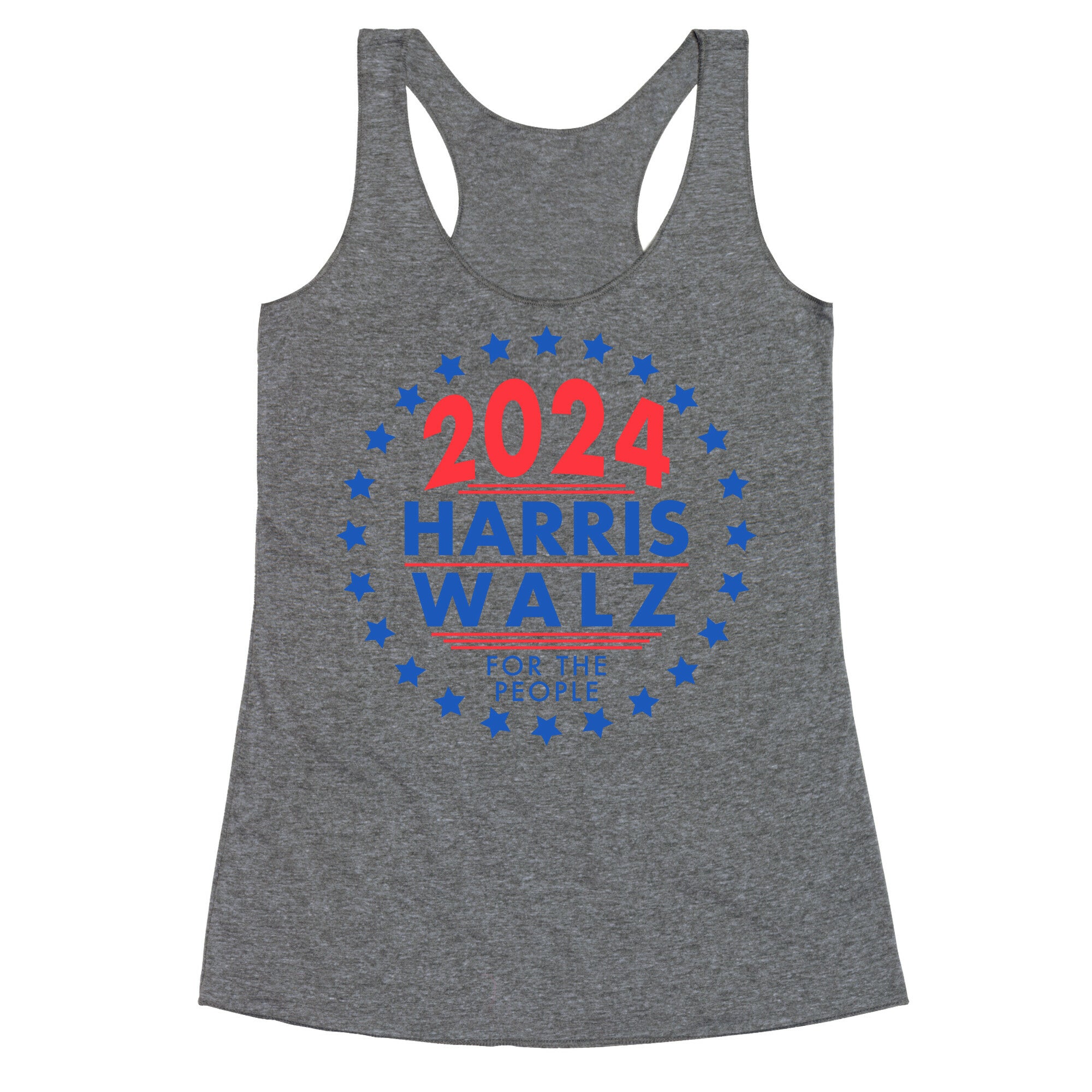2024 Harris Walz For The People Racerback Tank