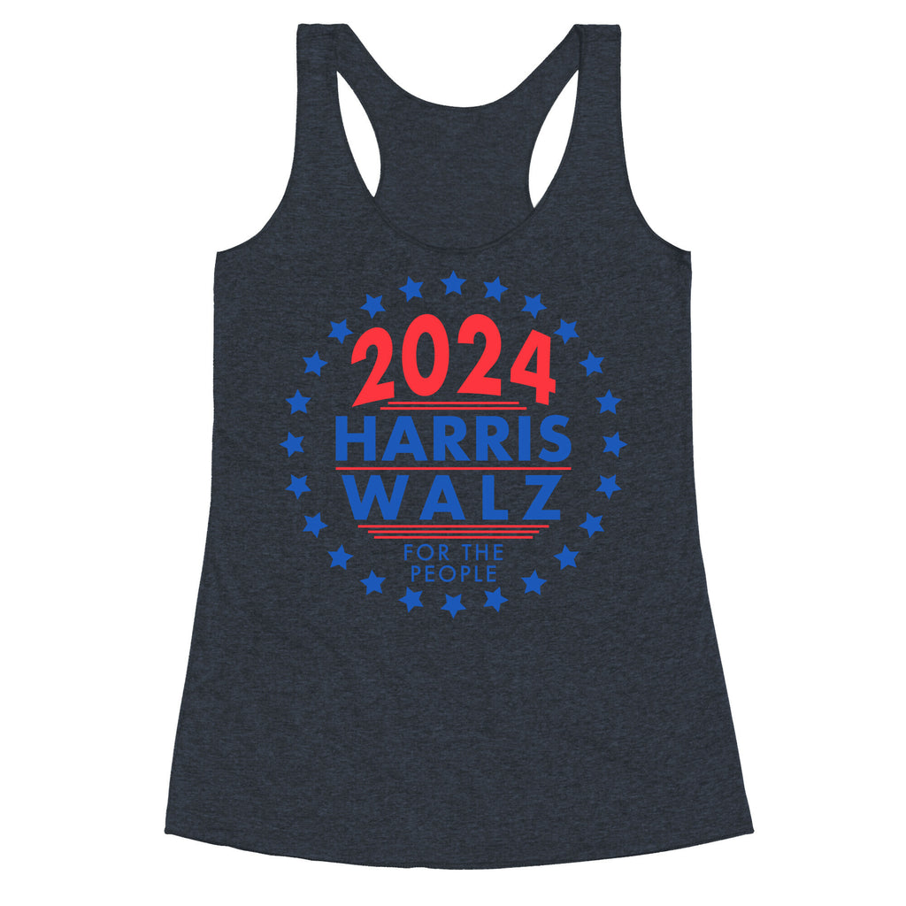 2024 Harris Walz For The People Racerback Tank