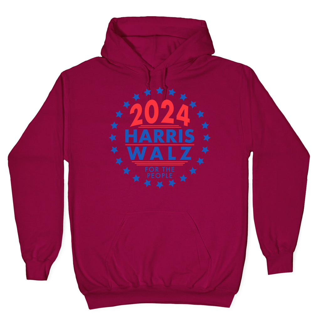 2024 Harris Walz For The People Hoodie
