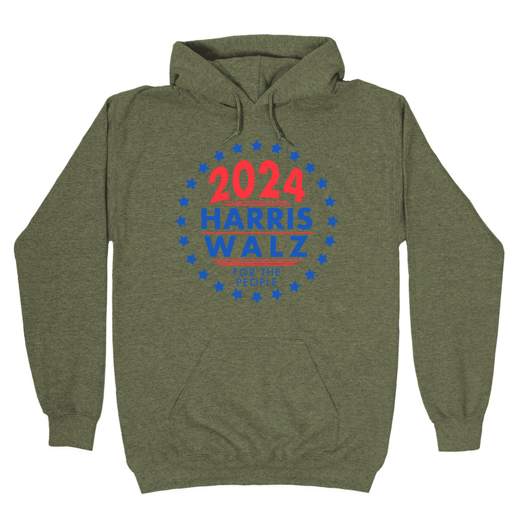 2024 Harris Walz For The People Hoodie