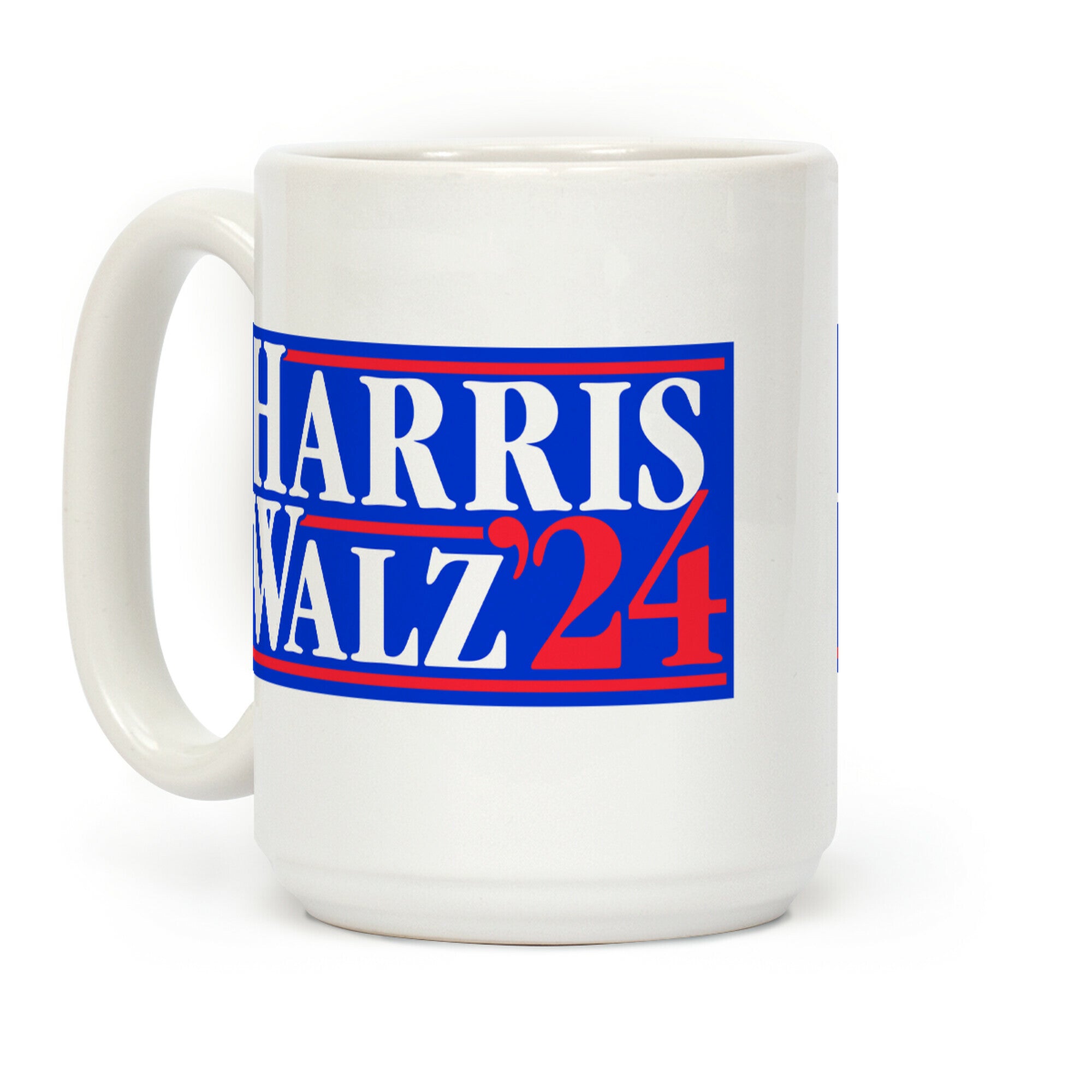 Harris Walz 2024 Blue Coffee Mug