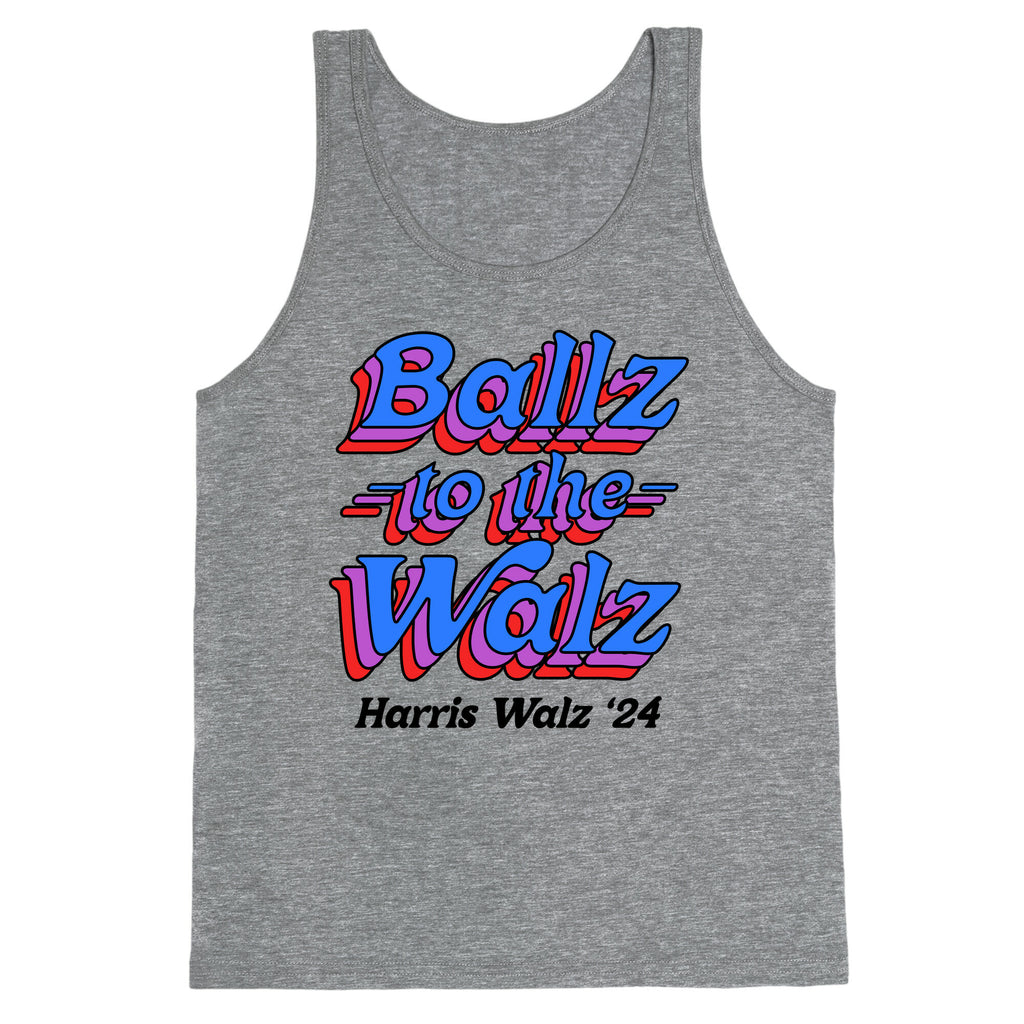 Ballz to the Walz (Harris Walz 2024) Tank Top