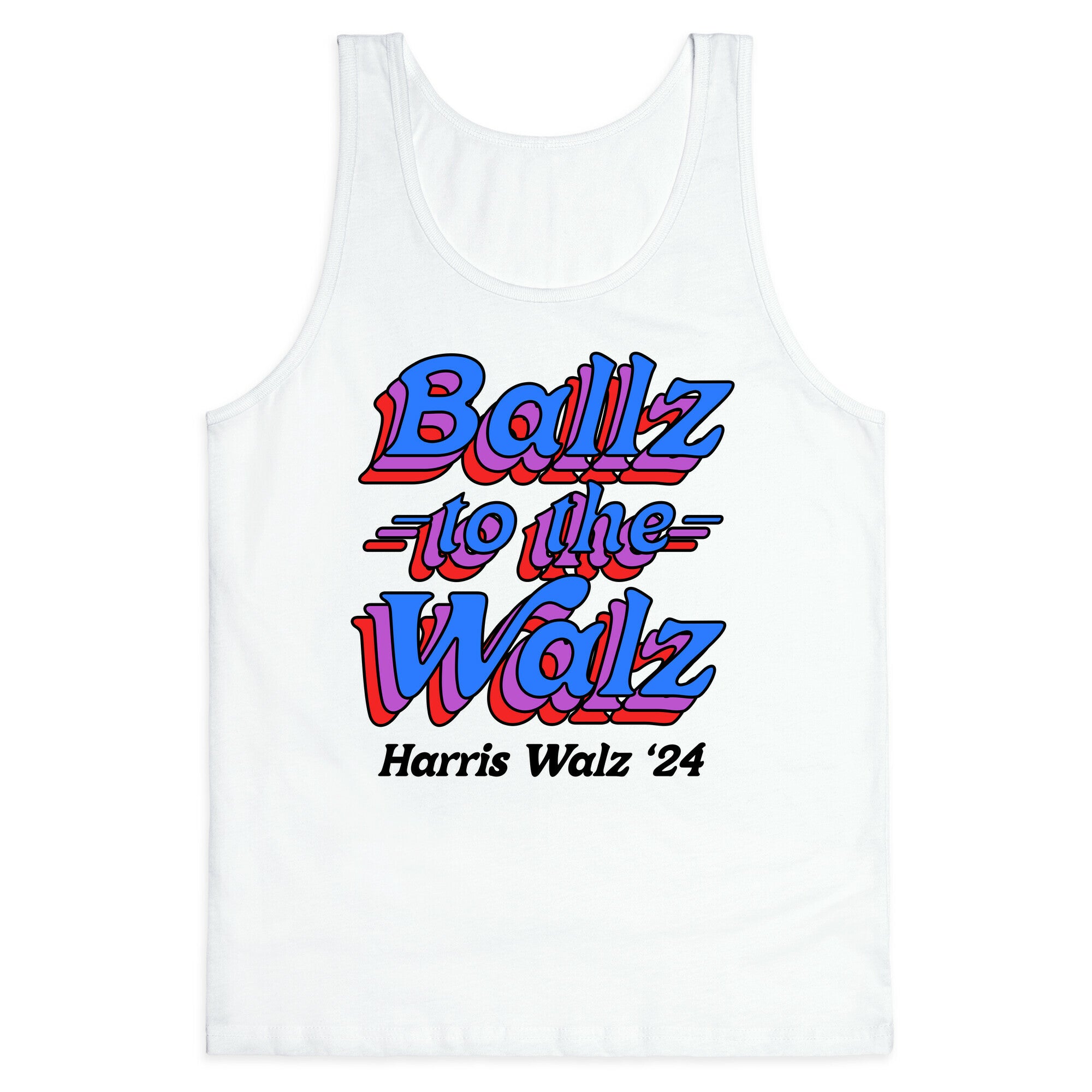 Ballz to the Walz (Harris Walz 2024) Tank Top