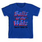 Ballz to the Walz (Harris Walz 2024) T-Shirt
