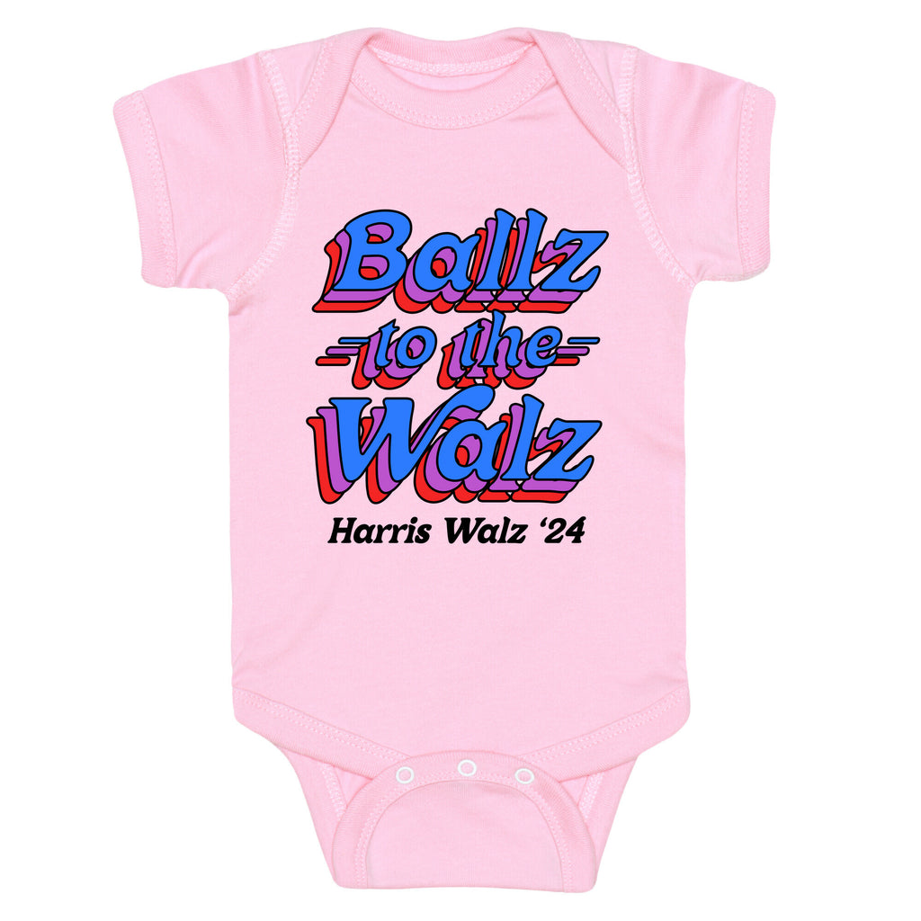 Ballz to the Walz (Harris Walz 2024) Baby One-Piece